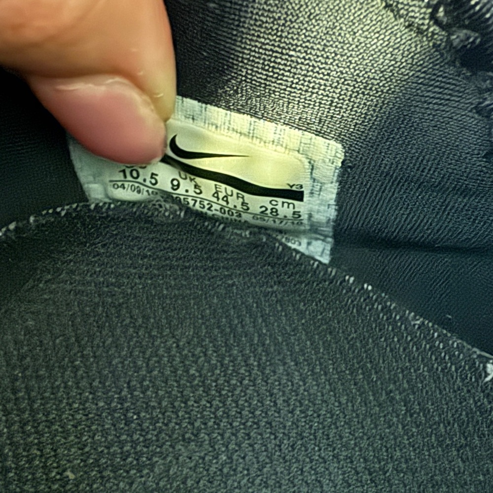 Nike air footscape motion black  size 10.5 sporty athletic athlete athleisure - Picture 5 of 12